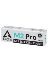 Arctic M2 Pro Silver Gümüş M.2 2280 SSD Soğutucu (ACOTH00002A) görsel 3