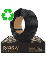 ROSA3D ReFill R-PET-G 1kg 3D Yazıcı Filamenti - Siyah görsel 1