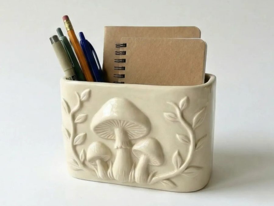 Mantar Kabartmalı Organizer