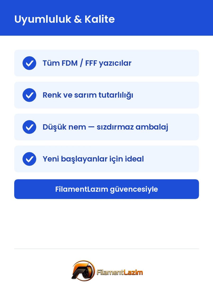 ROSA3D ReFill PLA Starter 1.75mm 1kg 3D Yazıcı Filamenti - Kırmızı