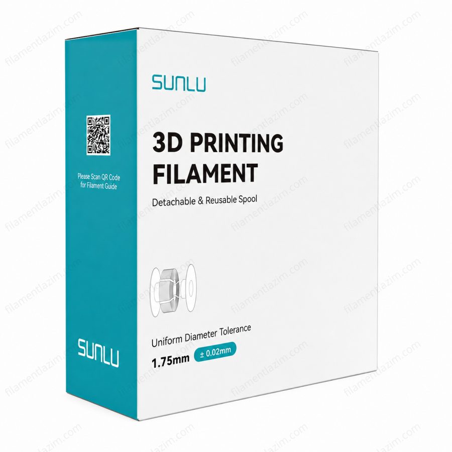SUNLU PLA Classic 1,75mm 1kg 3D Yazıcı Filamenti - Çikolata