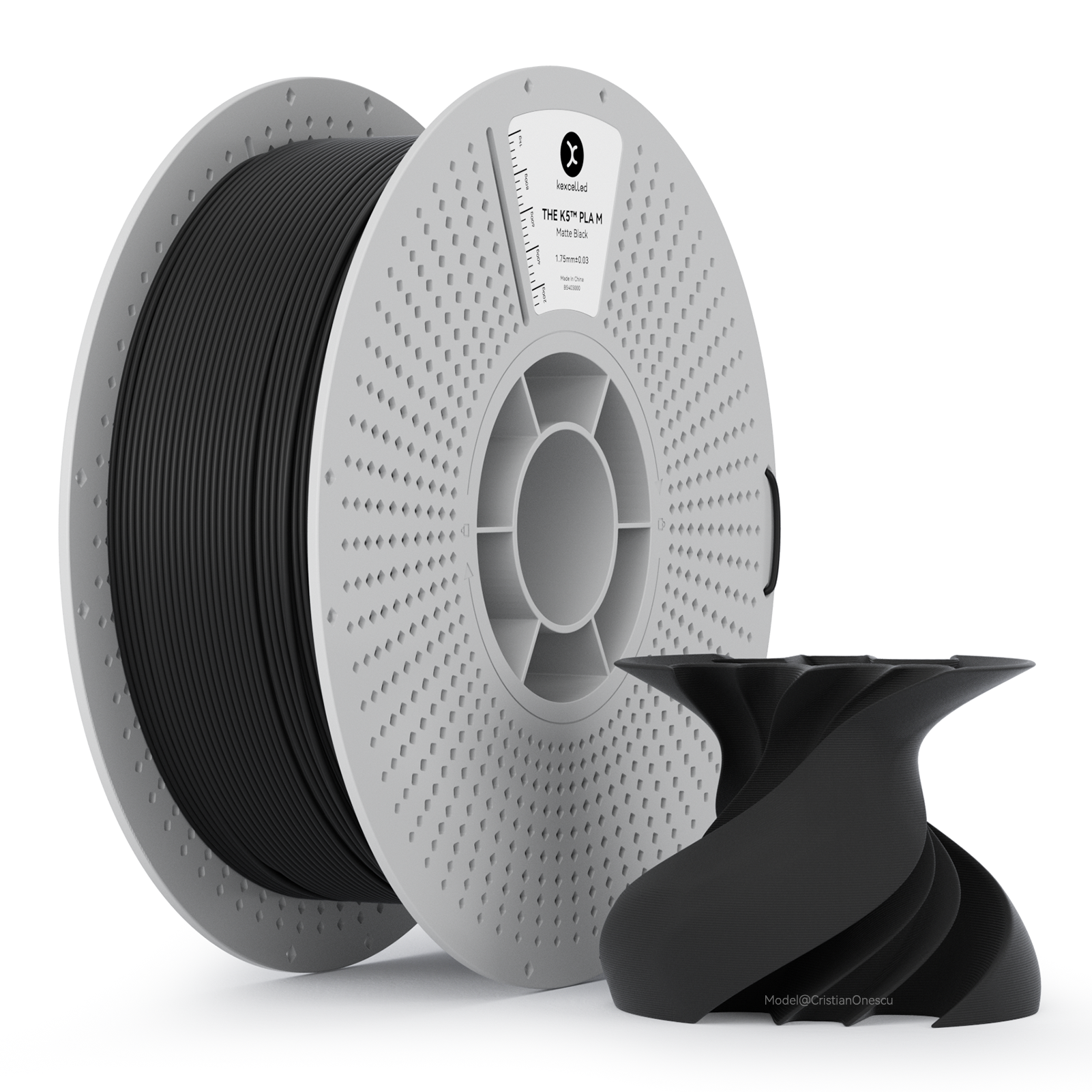 Kexcelled THE K5™ PLA M Mat Siyah 1,75mm 1kg