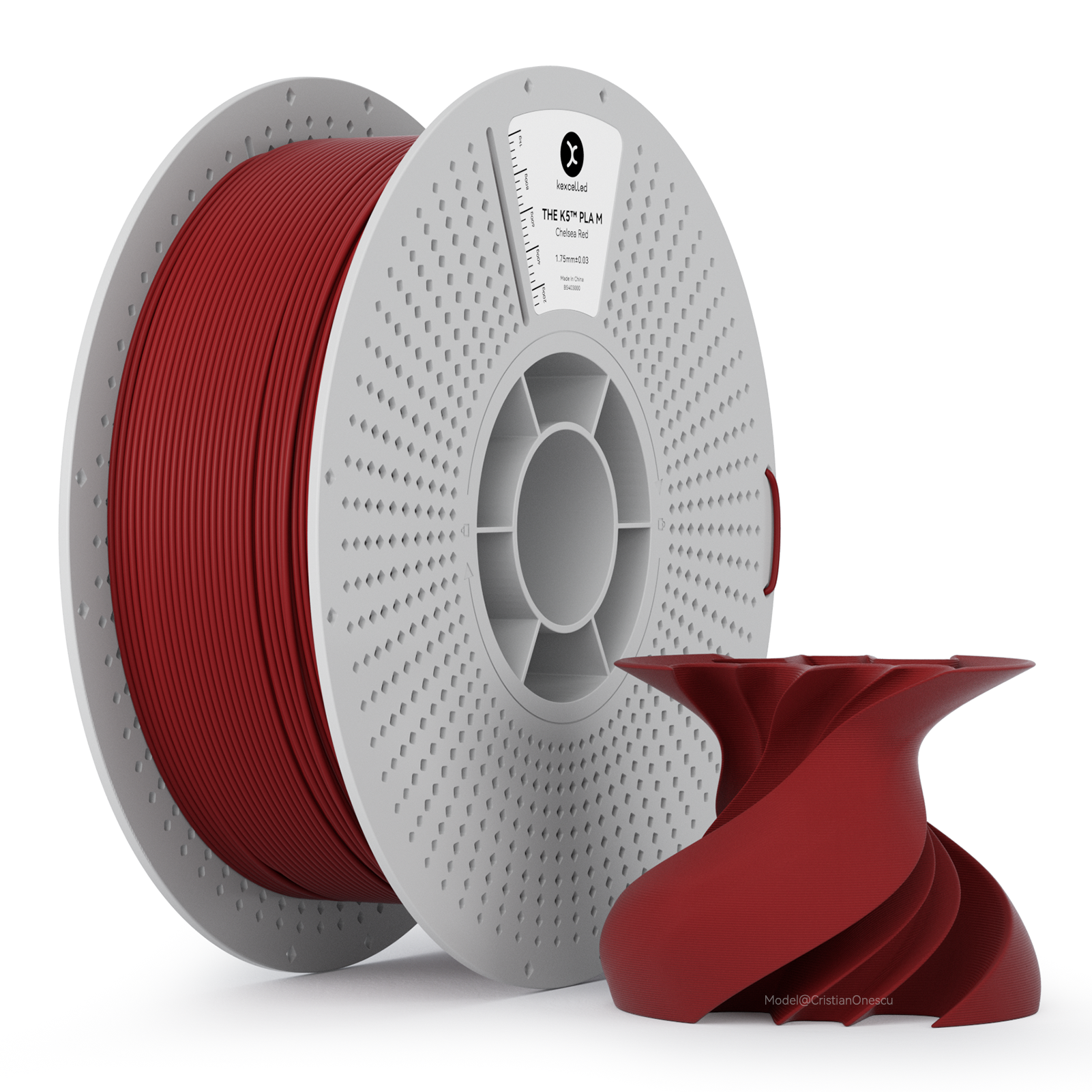 Kexcelled THE K5™ PLA M Kiraz Kırmızısı 1,75mm 1kg