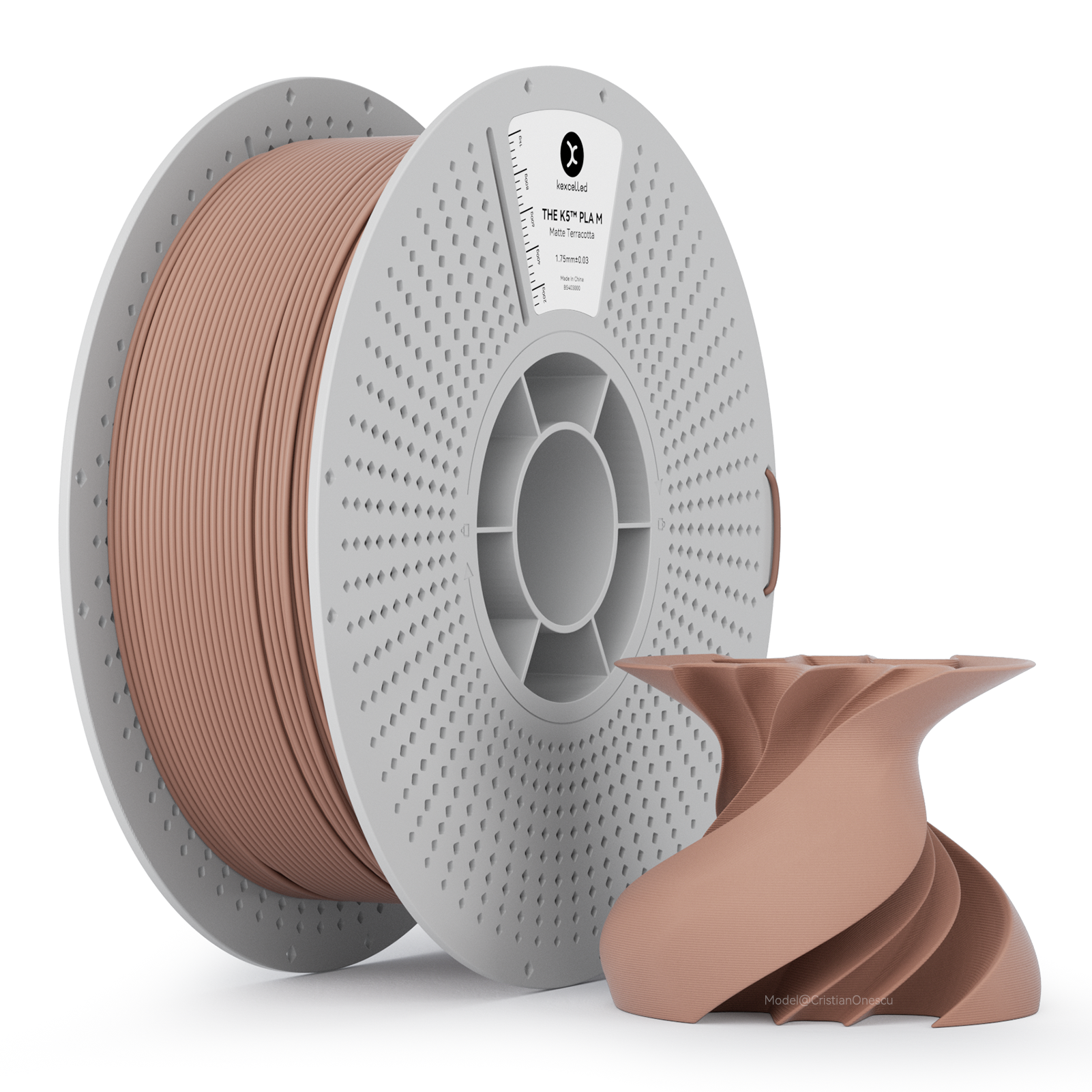 Kexcelled THE K5™ PLA M Terracotta 1,75mm 1kg