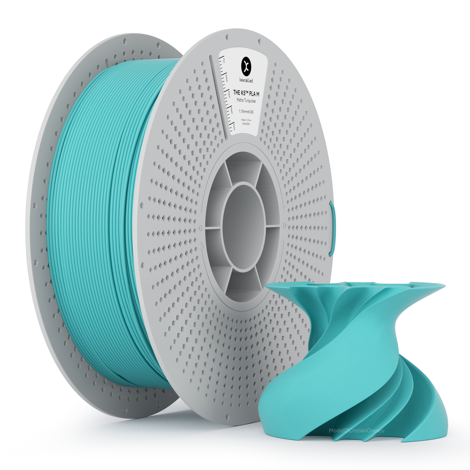 Kexcelled THE K5™ PLA M Vintage Denim Cyan 1,75mm 1kg