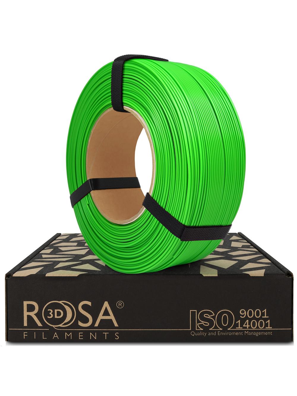 ROSA3D ReFill PLA Starter Yeşil 1,75mm 1kg