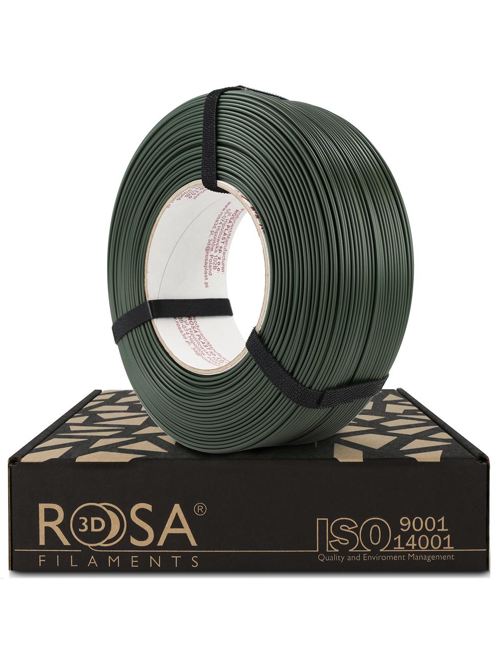 ROSA3D ReFill PLA Starter Avcı Yeşili 1,75mm 1kg