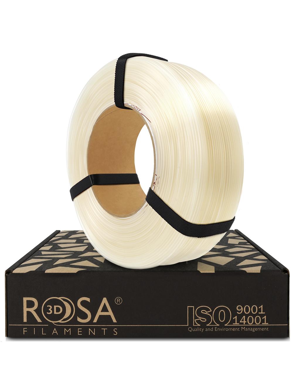 ROSA3D ReFill PLA Starter Doğal Şeffaf 1,75mm 1kg