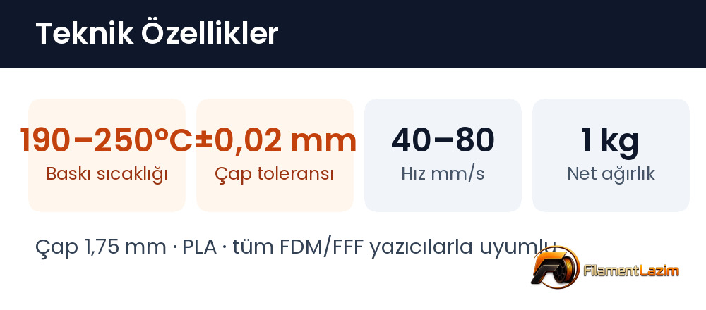 Teknik Özellikler